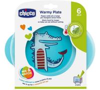 Chicco Assiette Poupon Chaud 6M+ Bleu