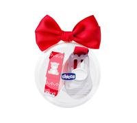 Chicco Attache Sucette en Tissu - Édition de Noël