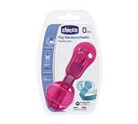 Chicco Clip Salvasucchietto porte-tétine pour bébé Rose Fille
