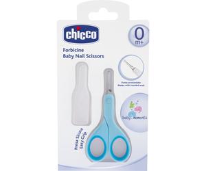Chicco Baby Moments ciseaux à bouts ronds pour enfants 0m+ Blue 1 pcs