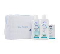 Chicco Baby Moments Coffret Bain Gel Douche+Shampooing 200ml Savon 100g