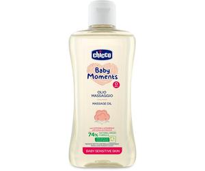 Chicco Baby Moments Sensitive huile de massage 200 ml