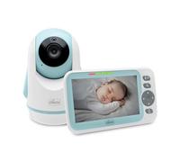 Chicco Baby Monitor Video Evolution, caméra rotative motorisée pour bébés et Enfants avec écran Couleur 5, portée 220 m, Vision Nocturne, thermomètre, Sons Blancs, Microphone et Haut-Parleur