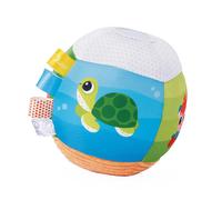 Chicco Balle musicale électronique douce - multicolore, tissus et étiquettes, animaux, mélodies