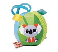 Chicco Balle souple et légère – textures variées, s'attache à la poussette, 0–18 mois