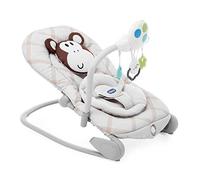 Chicco Balloon Transat Évolutif pour Bébé et Enfant Chaise à Bascule et Fauteuil, Dossier Inclinable, Pliage Compact, Jouet Electronique Interactif, Lumières et Sons - de la Naissance à 18 kg