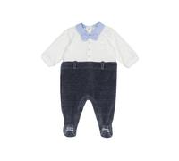 Chicco Barboteuse / body bleu clair / anthracite / blanc, Taille 50