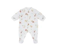 Chicco Barboteuse / body noisette / orange foncé / blanc, Taille 56