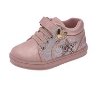 Chicco, Baskets Fille avec Fermeture Scratch et Lacets Élastiques, Chaussures de Sport Confortables, Flexibles et Respirantes, pour Printemps, Automne et Hiver, Chaussures Fille, Designed in Italy