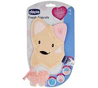 Chicco Bavoir de Dentition Fresh Friend Rose 4+ Mois 1 Unité