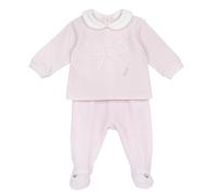 Chicco Bébé Fille Ensemble avec Sweat Shirt et Leggings en Velours Doux FW25 253