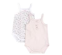 Chicco Bébé fille Ensemble de 2 Bodies Sans Manches