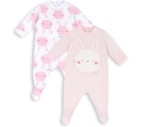 Chicco Bébé fille Grenouillères avec Pieds Intégré en Coton NOS