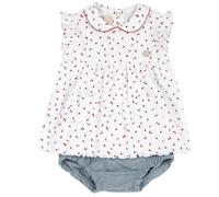 Chicco Bébé Fille Robe avec Culotte Intégrée en Tissu Doux, avec Une Ouverture Pratique 261