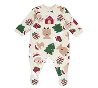 Chicco, Grenouillère Noël Bébé Garçon et Fille en Tissu Doux, Idées Cadeaux Bébé Noël, Vêtements Bébé 0-24 Mois, Designed in Italy