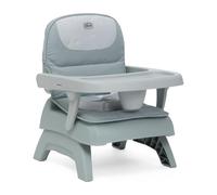 Chicco Bento Rehausseur de Chaise pour Enfants, 6-36 Mois, Siège Repas Rehausseur de Table, Portable, Hauteur Réglable, Plateau Amovible, Fermeture Compacte, Coussin Doux Amovible, Lavable en Machine
