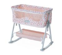 Chicco Berceau Next to Me pour poupées, pour enfants à partir de 3 ans,berceau jouet, réglable en hauteur,avec structure en métal et détails réalistes,facile à assembler, avec mode balancement ou fixe