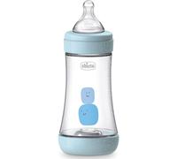 Chicco Biberão Perfect5 Fluxo Médio +2m Azul 240ml 1 Unidade