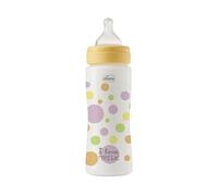 Chicco Biberon Perfect Easy Fast Flow – tétine Physio silicone Soft Sense, anti-colique 330 ml 4m+