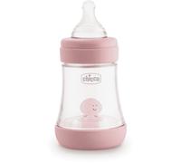 Chicco Biberon Anticolique Perfect 5 Flux Moyen 240 Ml Rose