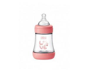 Chicco Biberon P5 Slow Silicone Girl 150ml
