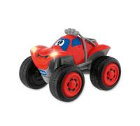 Chicco Billy Bigwheels Véhicule Télécommandé pour Enfants, avec Volant Radiocommandé Intuitif, Lumières et Sons - Cadeau Garçon ou Fille, Jouets pour Enfants de 2 à 6 Ans - Rouge