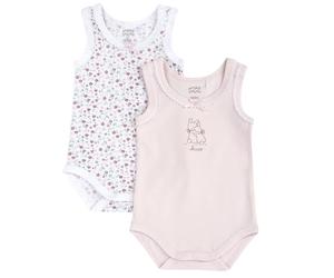 Chicco, Body Bébé Garçon et Fille, Ensemble de 2 Bodies Sans Manches, en Coton Doux, avec Ouverture Pratique, Vêtements Nouveau-né, Idées Cadeau Naissance, Designed in Italy