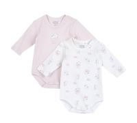 Chicco, Body Bébé Manches Longues, avec Pratique Ouverture Entrejambe avec Boutons, en Coton Doux, Lavable en Machine, Vêtements Bébé 0-24 Mois, Idée Cadeau Naissance, Conçu en Italie