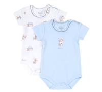 Chicco Body en Coton, Manches Courtes, Ouverture Mi-Jambe Bottone Mixte bébé