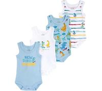 Chicco, Body Nouveau Né et Nouveau Née, Ensemble de 3 Body Sans Manches, en 100% Coton, avec Ouverture Pratique, Vêtements Nouveau Né 0-3 Mois, Idées Cadeau Naissance