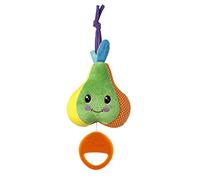 Chicco Boîte à Musique Poire, Carillon boîte à musique en tissu doux en forme de poire pour bébé à accrocher au lit, joue une berceuse délicate, 0 mois +
