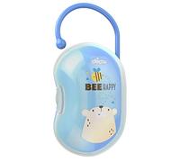 Chicco Boîte pour 2 Sucettes avec Poignée X1 Bleu 1 Unité