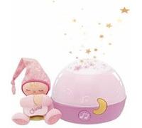 Chicco Bonne nuit Etoiles filles Projecteur rose 28x21x18,5 cm Rose G
