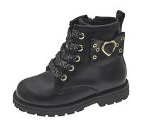 Chicco, Bottes Fille avec Fermeture Éclair Latérale et Lacets, Bottines Confortables, Flexibles et Respirants, Idéales pour l'Automne et l'Hiver, Chaussures Fille, Designed in Italy