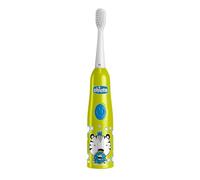 Chicco Brosse à dents électrique à batterie pour enfants, avec poils doux, convient aux enfants à partir de 3 ans en haut, tête vibrante douce, action délicate sur l'émail et les gencives sensibles, 3