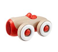 Chicco Car Eco+, Voiture Enfant, Roues Libres, sans Peinture, Plastique recyclé et bioplastiques, Design rétro, Coordination œil-Main, fabriqué en Italie, Jouet pour Enfants 1-3 Ans.