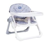 Chicco Chairy Rehausseur Siège Bébé, Rehausseur Convertible en Chaise Enfant Évolutive Portable et Réglable, avec Fermeture Compacte et Plateau Amovible - de 6 mois à 3 ans (15 kg) - Bunny