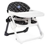 Chicco Chairy Rehausseur Siège Bébé, Rehausseur Convertible en Chaise Enfant Évolutive Portable et Réglable, avec Fermeture Compacte et Plateau Amovible - de 6 mois à 3 ans (15 kg) - Sweetdog