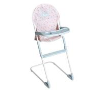 Chicco Chaise Haute pour poupées, pour Enfants à partir de 3 Ans, Chaise Haute Jouet, avec Structure en métal et détails réalistes, Plateau et Repose-Pieds en Plastique, légère et Facile à Assembler