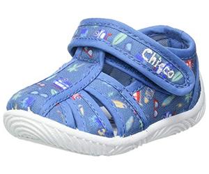 Chicco, Chaussons Bébé, Pantoufles Crèche et Maison, avec Pratique Fermeture à Scratch, Designed in Italy