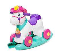 Chicco - Cheval à bascule pour enfants Miss Baby Rodeo, jeu éducatif et interact
