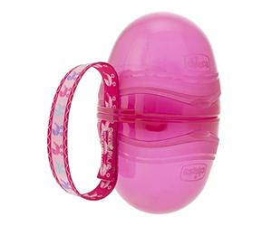 Chicco Chic.Portachupete Doble Rosa