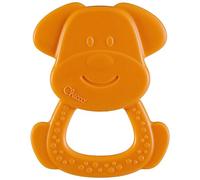 Chicco Jouet de dentition Chien – bulles en relief, bioplastique souple, 3–18 mois