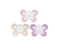 Chicco Chupete Silicona Physio Comfort Niña 6-16 M 2u