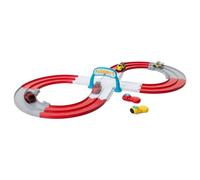 Chicco Circuit de Course Turbo Ball, 150 cm, 2 Voitures Télécommandées, 2 Joueurs, 2 Configurations, Circuit en Forme D'Anneau, Circuit en Forme De Huit, Jeu Libre, Convient Aux Enfants De 1 À 4 Ans