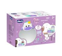 Chicco Coiffeuse Licorne Enfants avec Parfum Vanille, Miroir et 17 Accessoires Cheveux et Bijoux - Set de Beauté Cadeau Dès 3 Ans