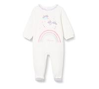 Chicco, Combinaison licorne en chenille avec pied, Bébé fille, Blanc (359), 0 mois