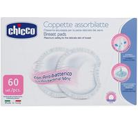 Chicco Coupelles Absorbantes Antibactériennes 60 Pièces