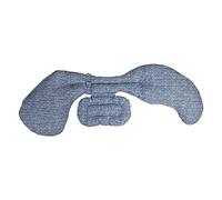 Chicco Coussin de grossesse soutien total body modulable, coussin confortable, assure un soutien pour le corps, favorise la position latérale, divisé en 3 parties pour chaque besoin,lavable en machine