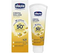 Chicco Crème solaire triple protection 50+ pour enfants, résistant à l'eau, 0+ mois - 75 ml